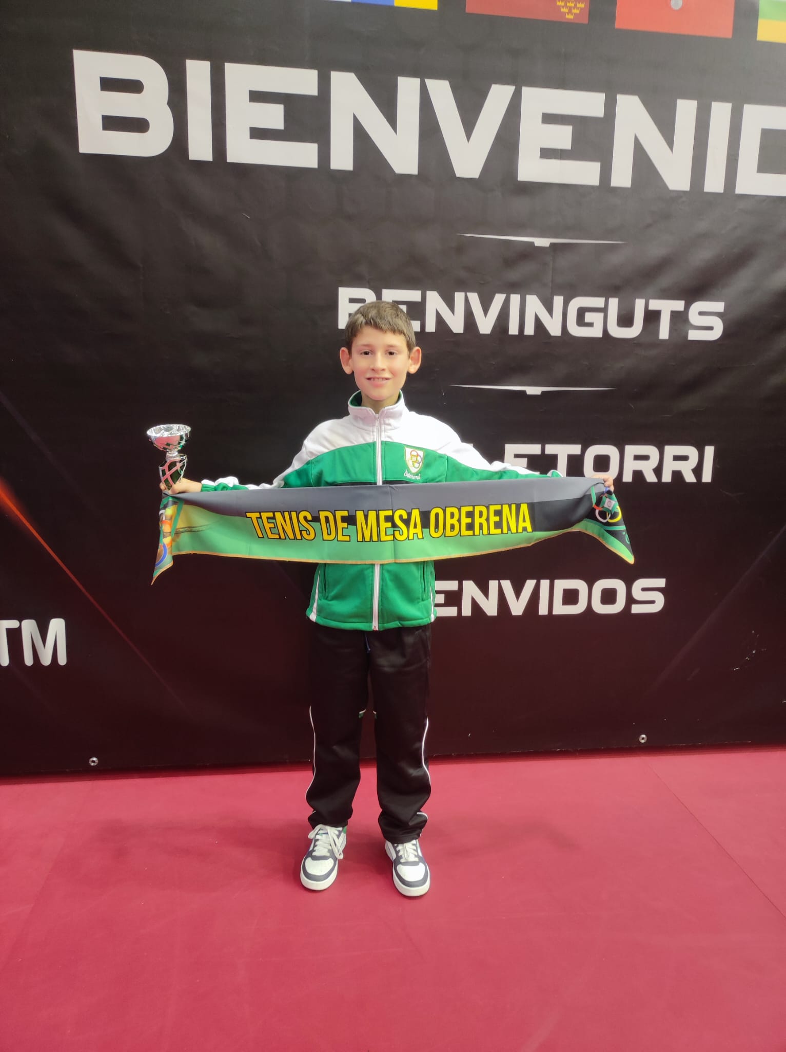 Pablo Martínez, subcampeón benjamín del Top 10 Nacional 2025